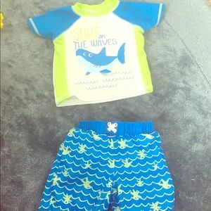 SOL swim baby boy 3/6 months